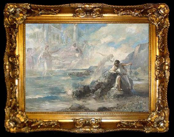 framed  Nicolae Vermont Visul lui Ulise, ta009-2